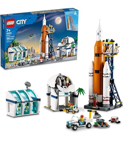 Amazon.com: Lego City Rocket Launch Center Building Toy Set 60351