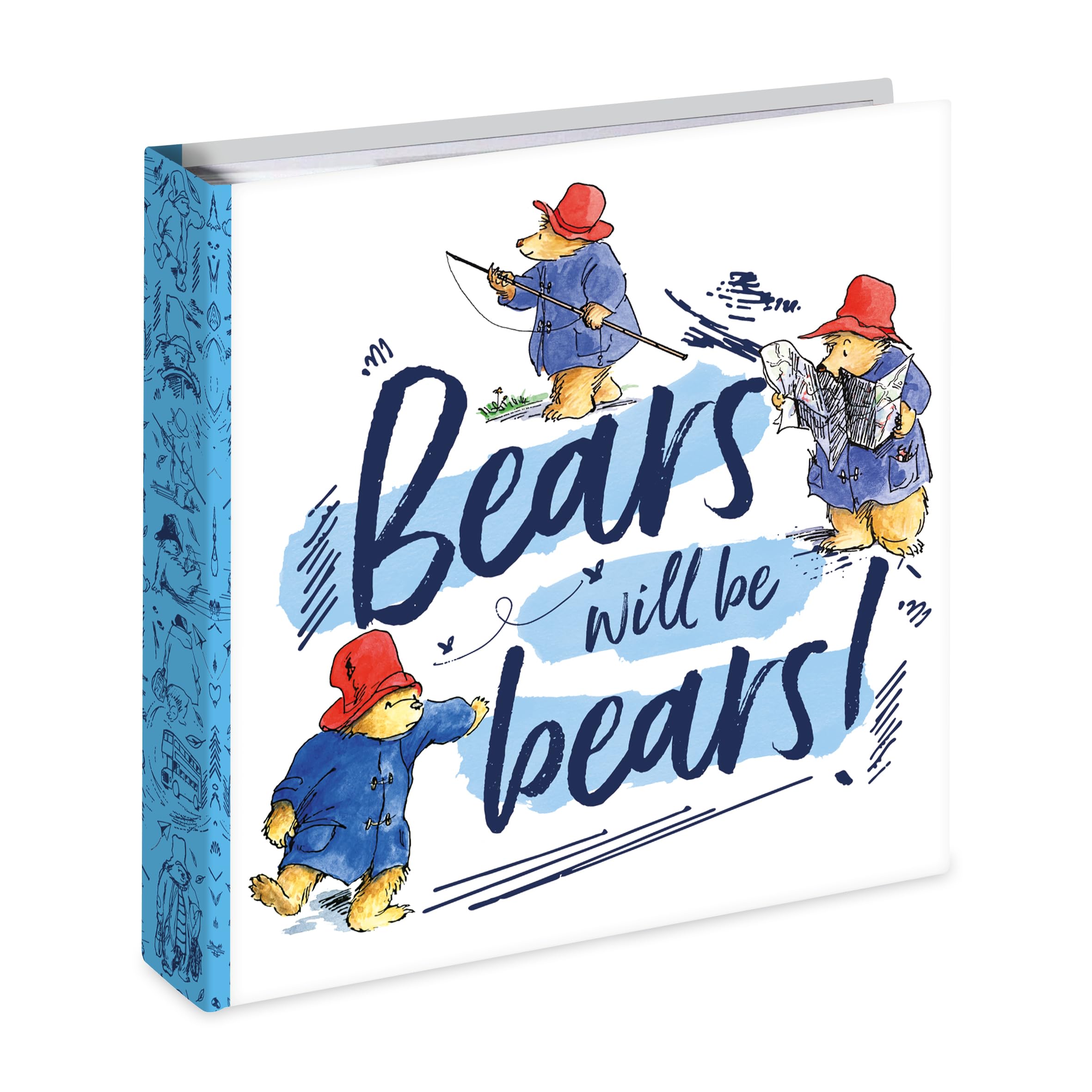 Paddington Photo Album | Holds 100 Photos | Keepsake Memory Book with Padded Cover & Original Artwork