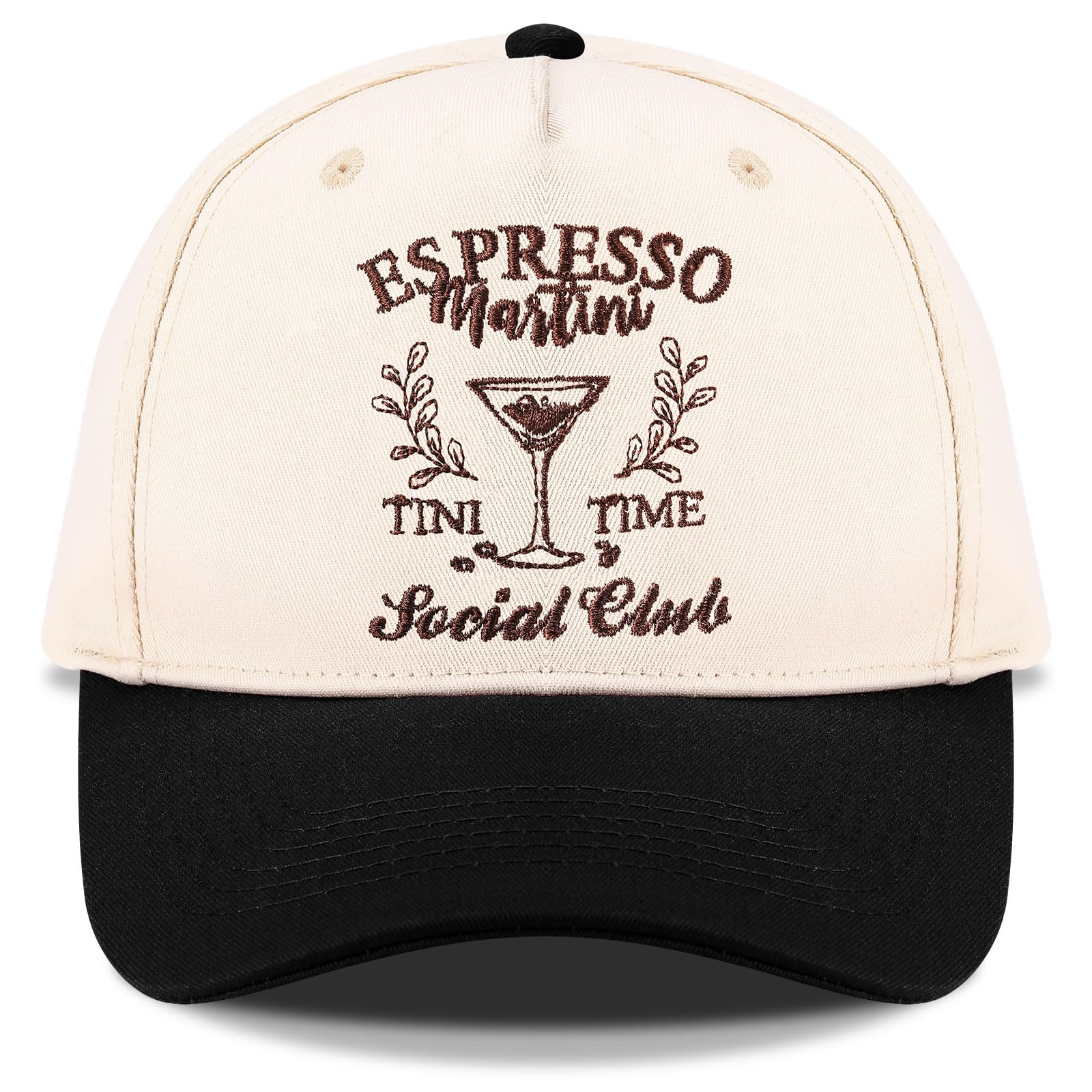 Photo 1 of JaGely Trucker Hat with Funny Words Vintage Trucker Hat Adjustable Baseball Cap for Women Men Gifts(Espresso,Black)