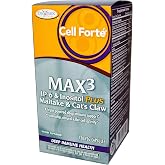 Enzymatic Therapy Cell Fort&eacute; MAX3 IP-6 &amp; Inositol w/Maitake &amp; Cat's Claw, 120 Vcaps, Pack of 2