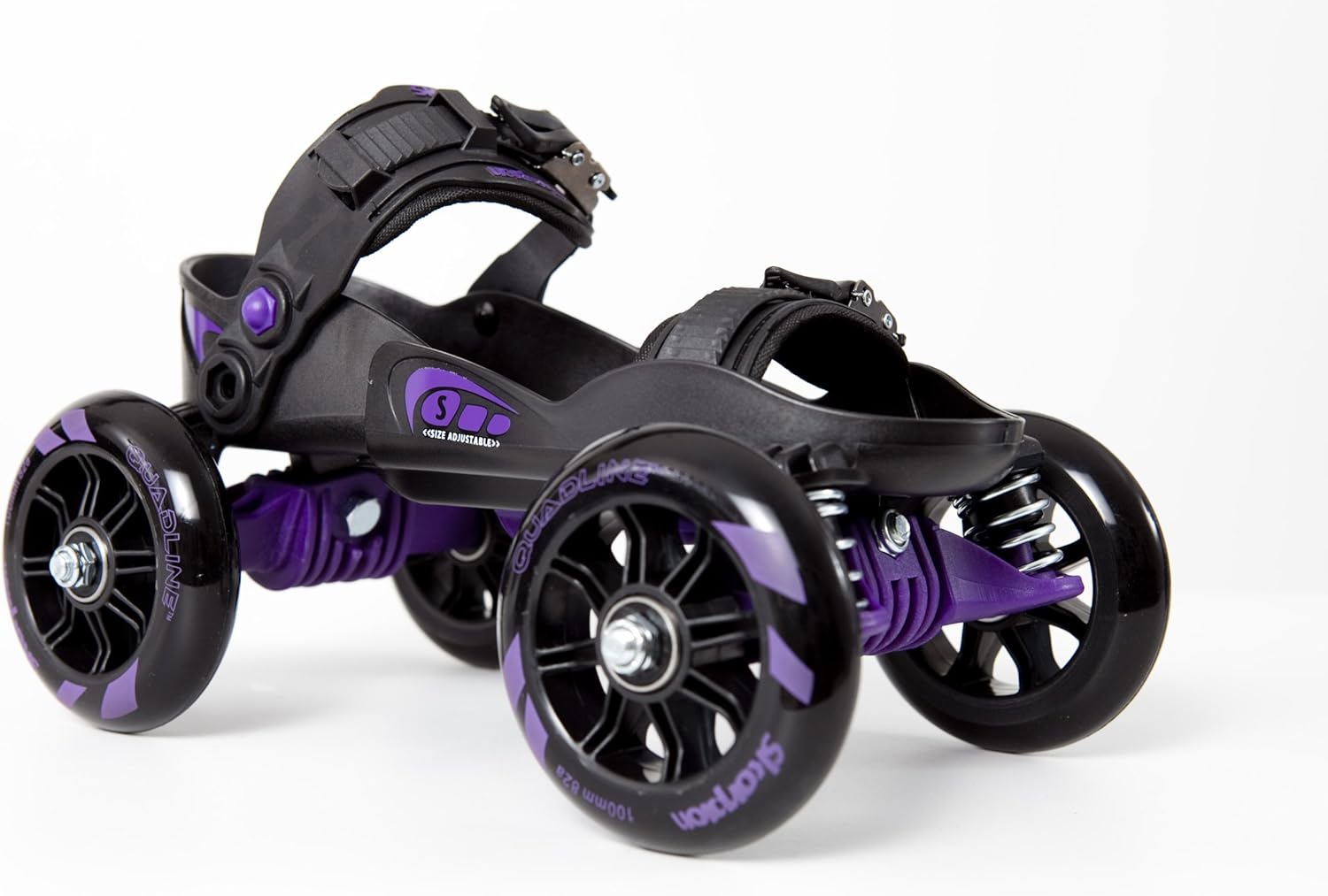 SkorpionTM Quadline® Street Skates Large Purple / Black Amazon.co.uk