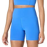 Amazon Essentials Women's Active FormFlex Buttery Soft High Waist Yoga Biker Shorts