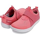 WHITIN Little/Big Kid Wide Width Barefoot Shoes | Boys/Girls Minimalist Elastic Opening Sneakers | Flexible- Zero Drop Sole