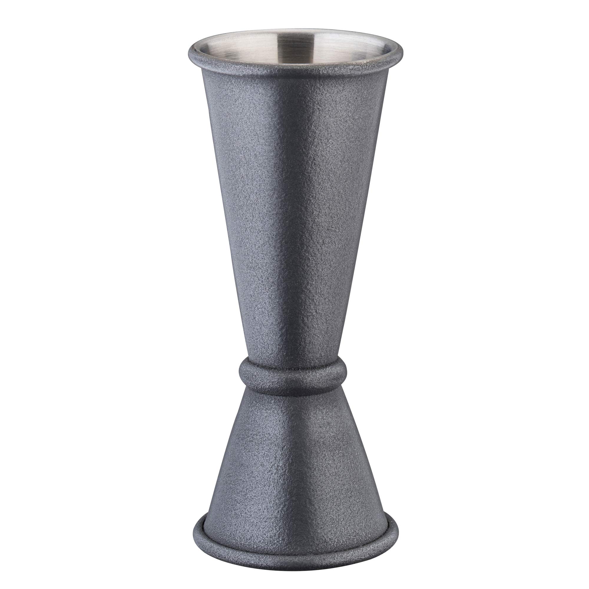 Utopia Matt Pewter Effect Jigger 25/50ml NGS