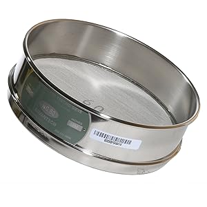 ADVANTECH - 60SS8F Advantech Stainless Steel Test Sieves, 8