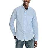 Nautica Mens Nautica Sustainably Crafted Gingham Plaid Shirt