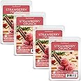 Scentsationals Wax Melts, Wax Cubes Strong Scent - Strawberry Crunch - Long Lasting Scented Wax Melts for Warmer, 10oz (24-Cubes)