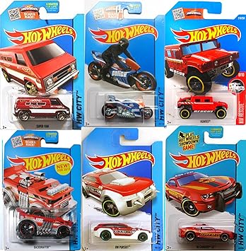 hot wheels fire truck set