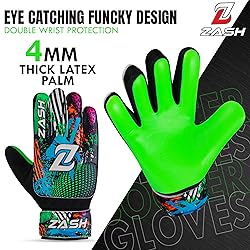 ZASH Soccer Goalie Gloves for Kids, Youth & Adult