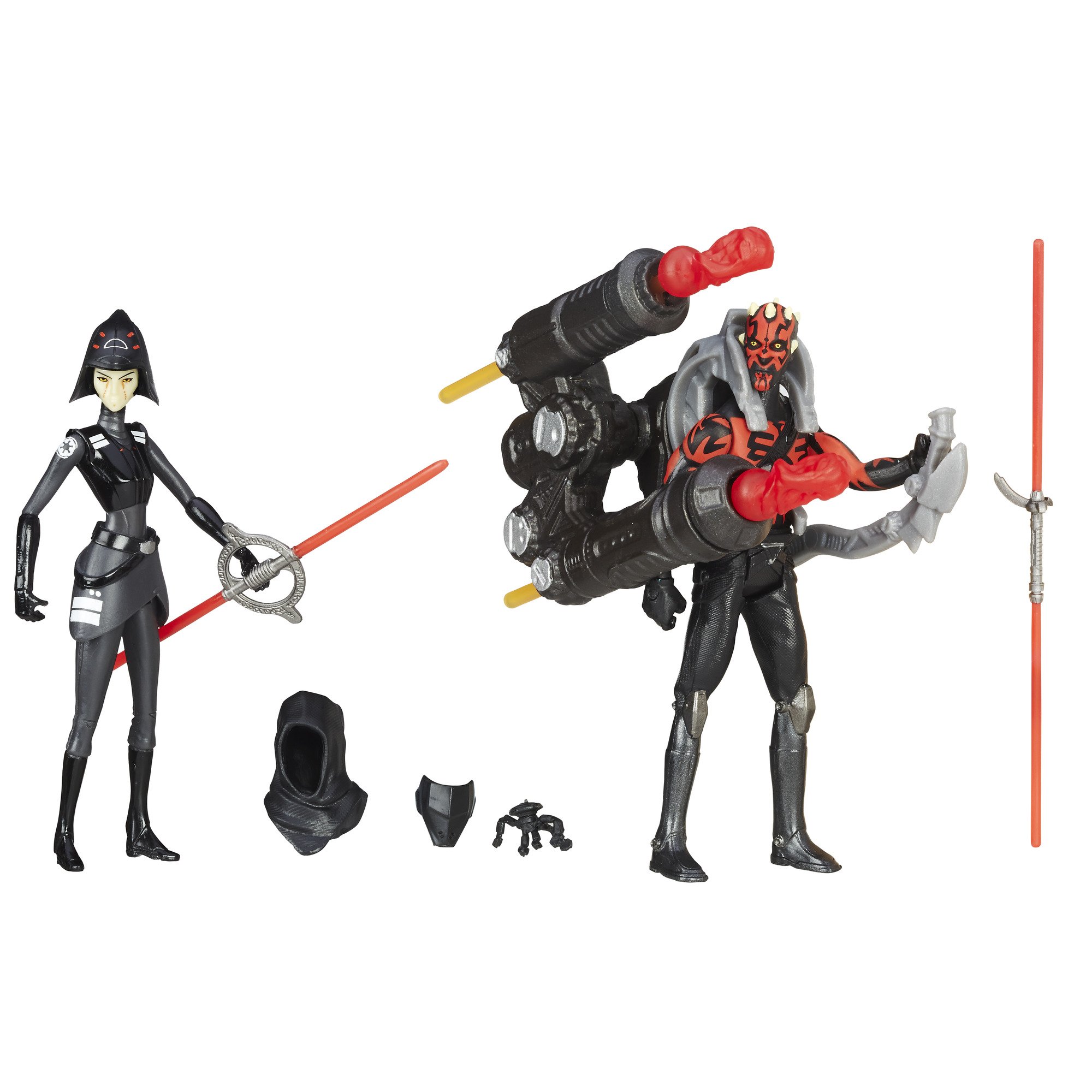 STAR WARS Universe Deluxe Inquisitor 3 and Red Apprentice Figure