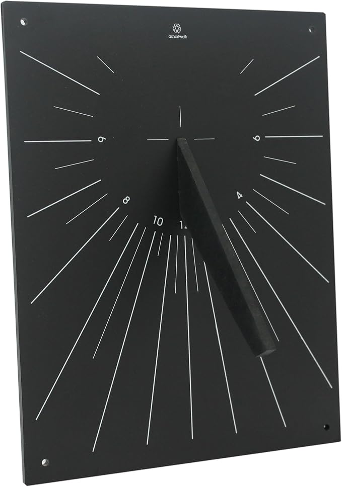 ashortwalk Recycled Outdoor Wall Mounted Sundial Amazon.co.uk Kitchen