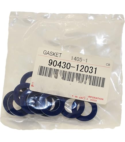 20pack Oil Drain Plug Gasket Crush Washer 90430-12031 For Toyota Parus Tundra US - Foto 5