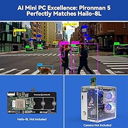 Pironman 5 NVMe M.2 SSD PCIe 2.0/3.0 Mini PC Case