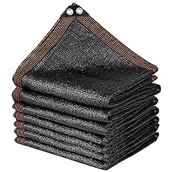 winemana Black Shade Cloth 90%, 30x50 FT Mesh Tarp