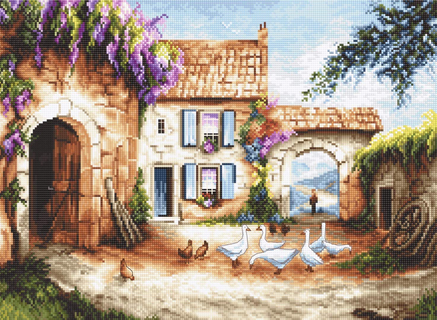 Letistitch Leti902 Cross Stitch Kit, Multi-Colour, 35 x 26 cm