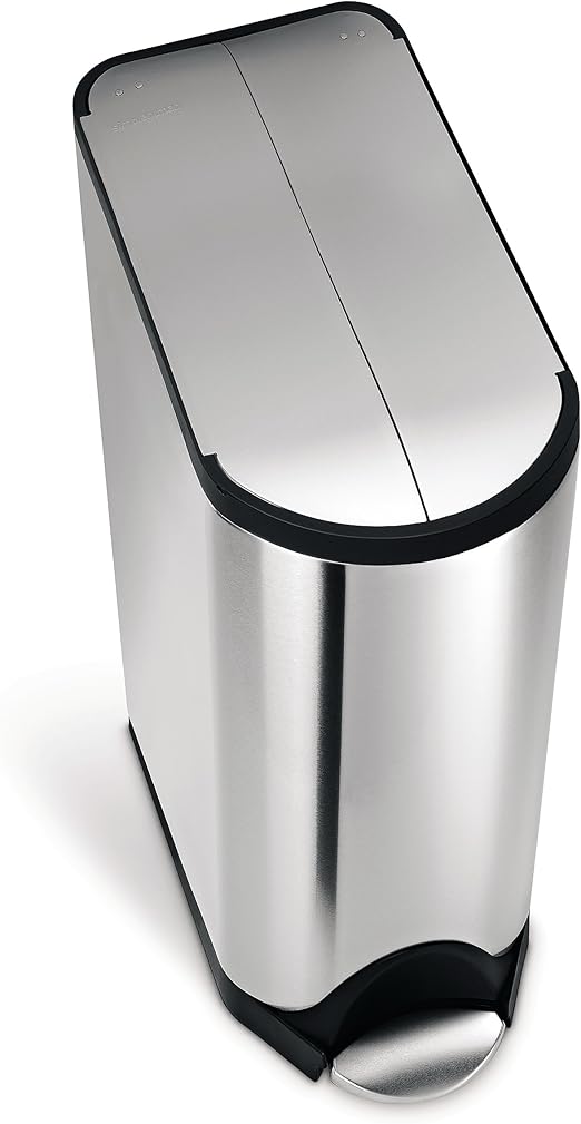 Amazon Com Simplehuman 45 Liter 11 9 Gallon Stainless Steel