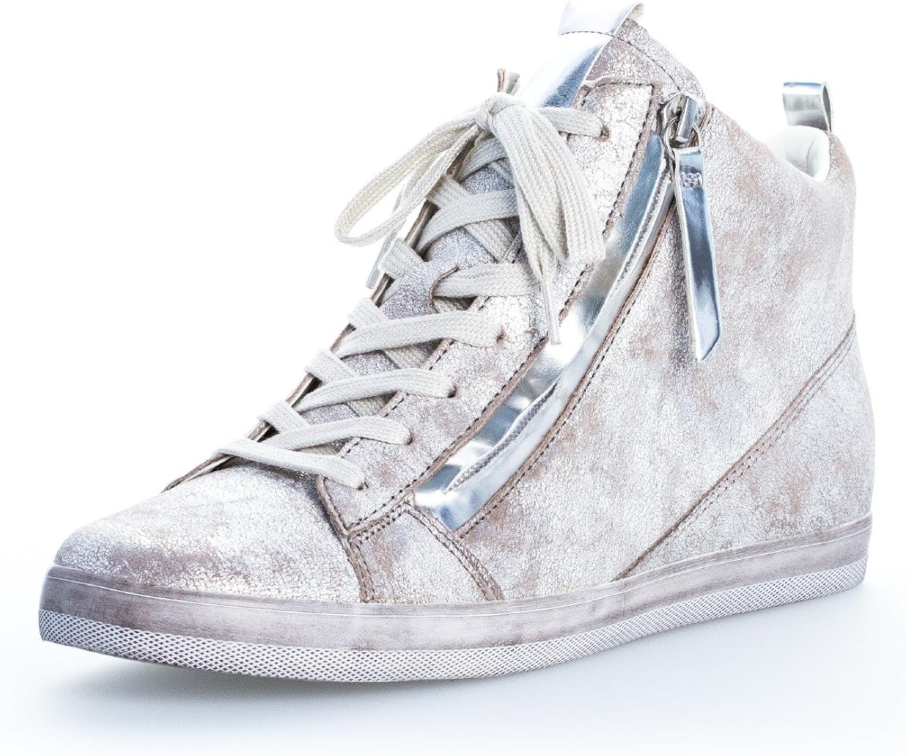 gabor silver trainers