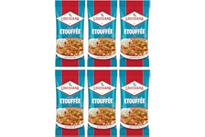 LOUISIANA FISH FRY PRODUCTS Cajun Etouffee Base 2.65 oz. (Pack of 6) - Authentic Cajun Etouffee Mix with Onions, Bell Peppers, Celery & Spices - By Louisiana Fish Fry