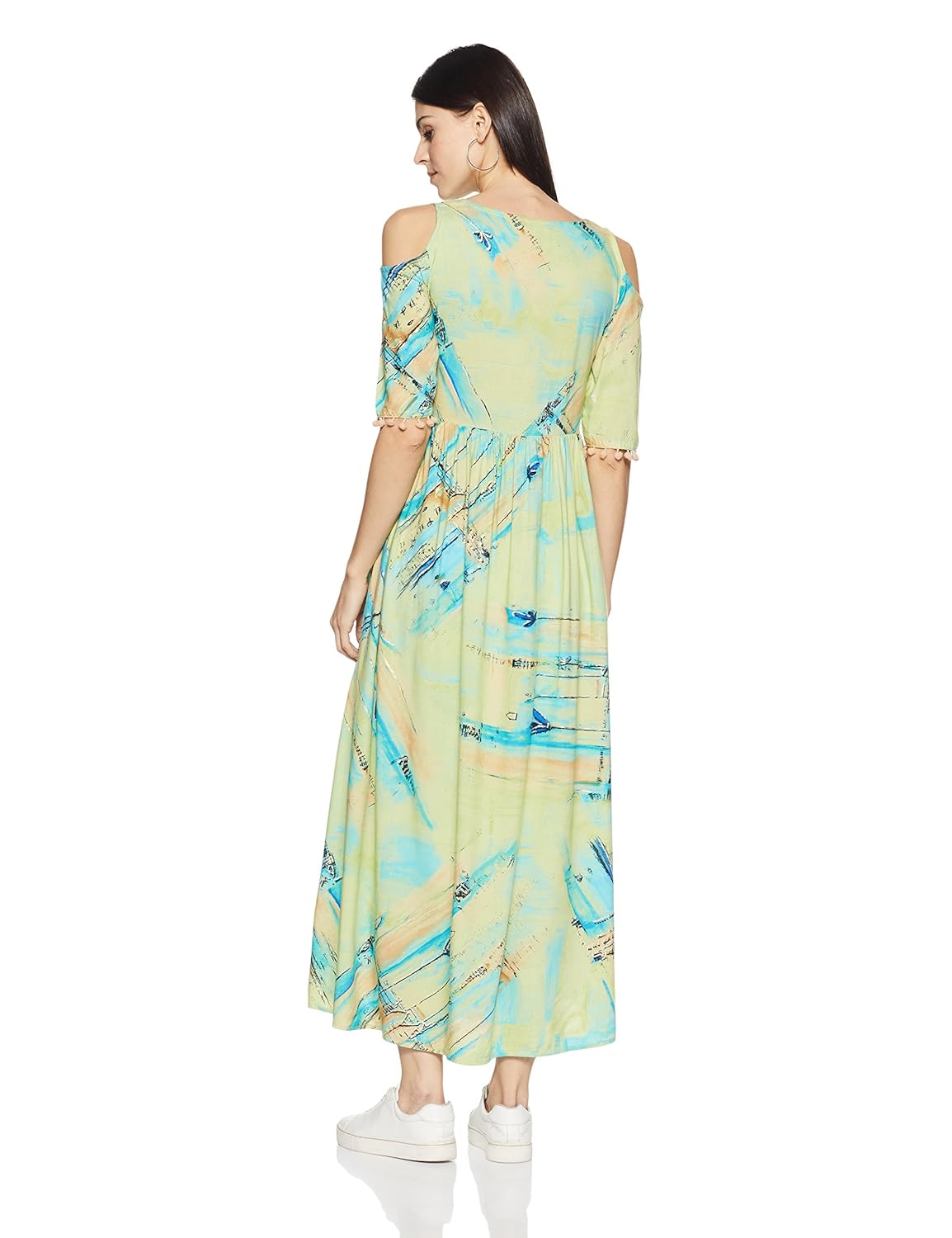 gerua women's anarkali kurta