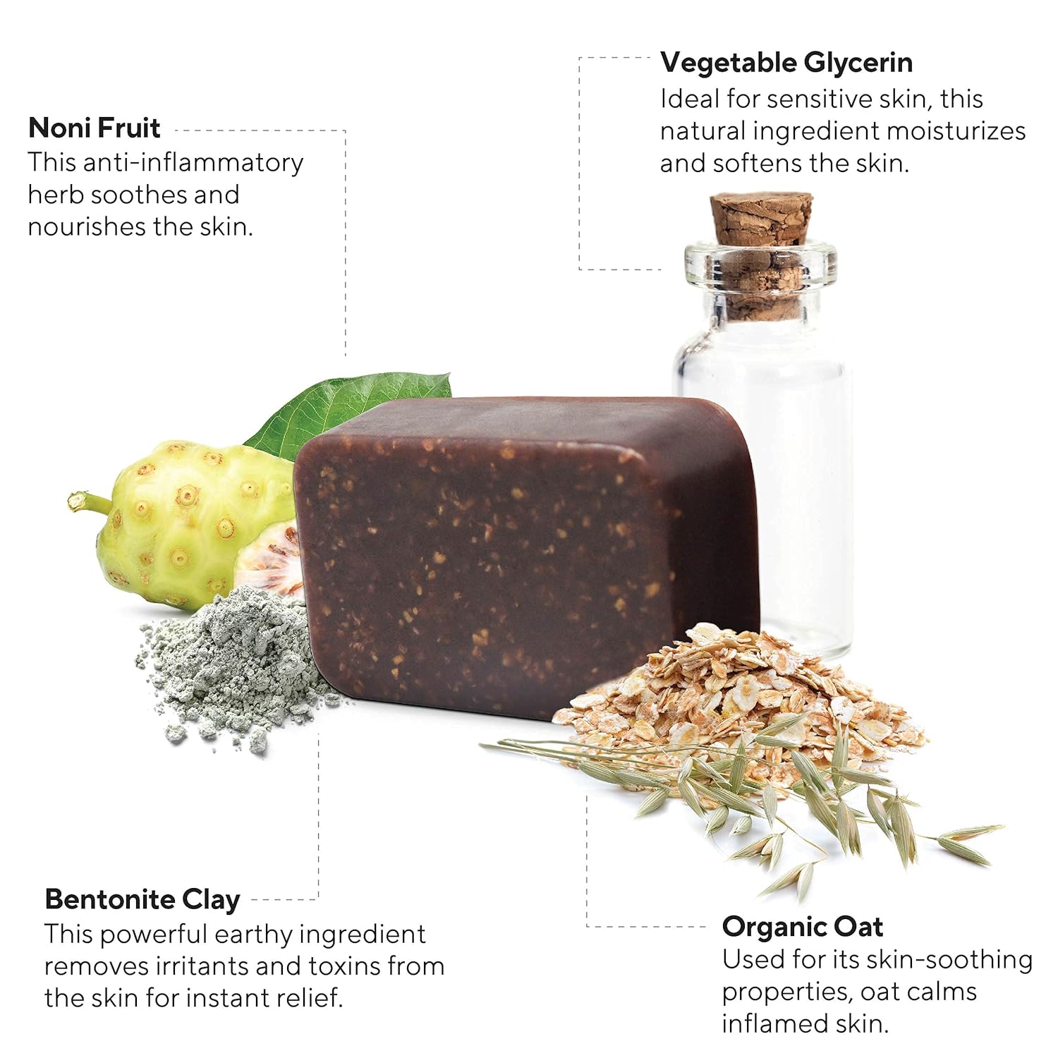 Marie's Original Eczema Face Soap Body Wash Bar – All Natural Psoriasis, Dermatitis Treatment for Dry Itchy Flaky Skin Relief – Gentle Detoxifying, Healing, Anti-Itch, Cleansing Skincare Remedy : Beauty