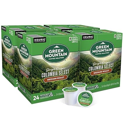 Green Mountain Coffee Roasters Colombia Select Single Serve Keurig K Cup Pods Medium Roast Coffee 96 Count Amazon Com Grocery Gourmet Food