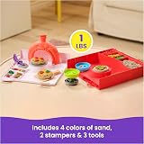 Kinetic Sand SquishPizza Rising Pizza Playset 452g 5 Tools 4 Colours view 7