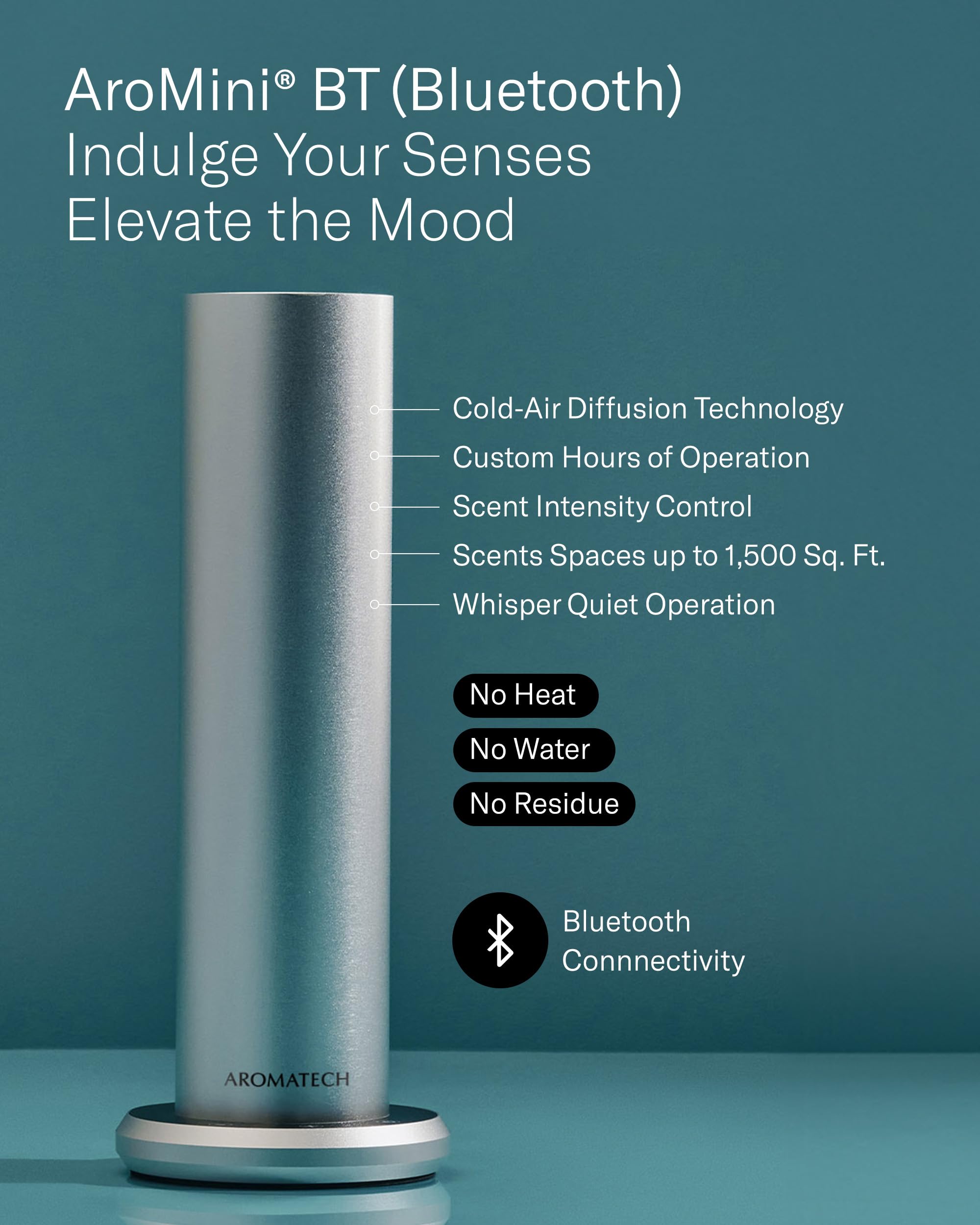 Mua Upgraded: AromaTech AroMini BT Scent Diffuser w/Bluetooth – Cold ...