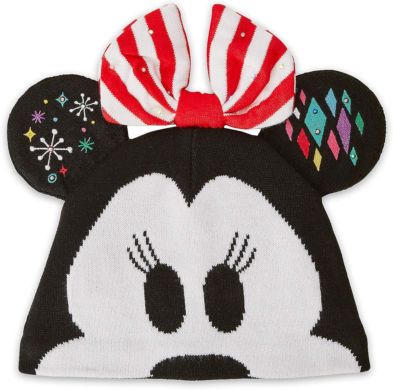 minnie mouse knit hat