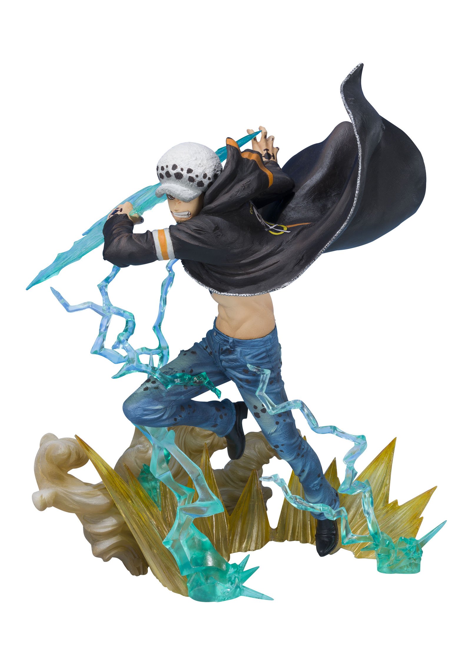 TAMASHII NATIONS BAN19784 Trafalgar Law Gamma Knife-Bandai FiguartsZERO, White