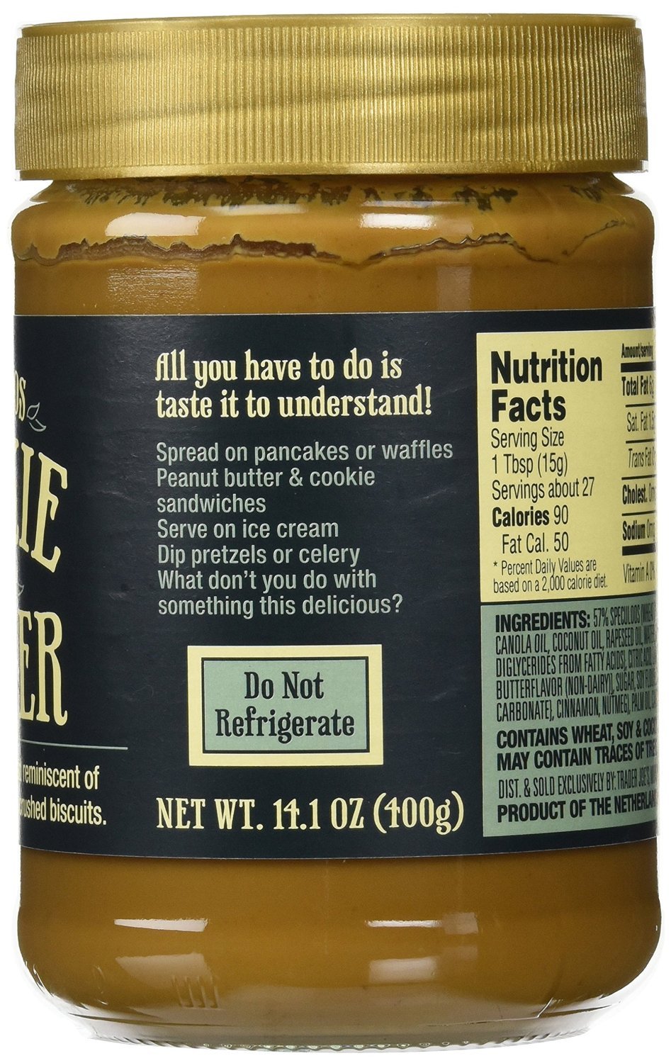 Speculoos Cookie Butter (14.1 Oz Jar) (Basic) (Basic pack) Buy Online