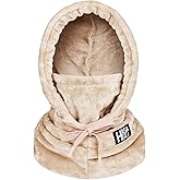 HASAGEI Ski Mask for Women Balaclava Women Men Windproof Thermal Hood Winter Neck Warmer with Plush