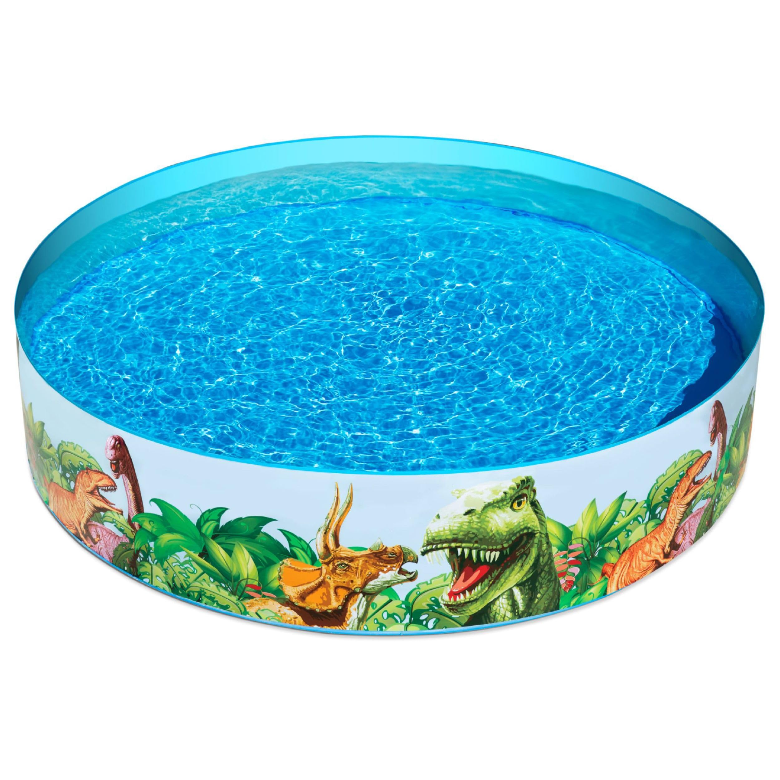 Bestway BW55022-20 Dinosaurous Fill 'N Fun Kiddie Paddling Pool, 1.83 m x 38 cm One Size,Multicolor