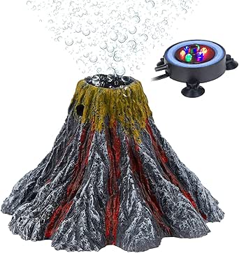 aquarium volcano