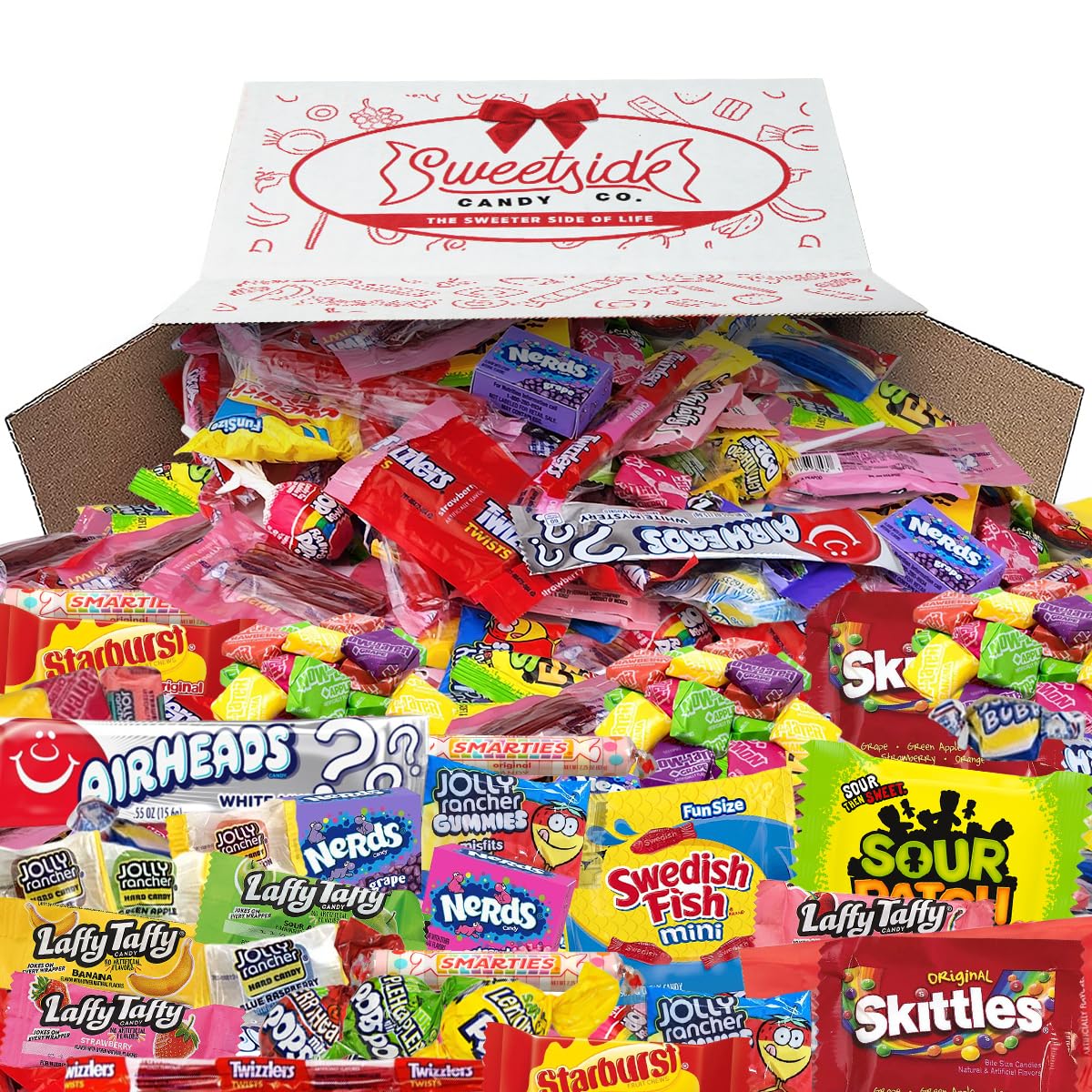 Goodie Bags Stuffers For Kids Bulk Halloween Candy Variety Pack - 5lb  Assorted Sweden Candy Canes Individually Wrapped