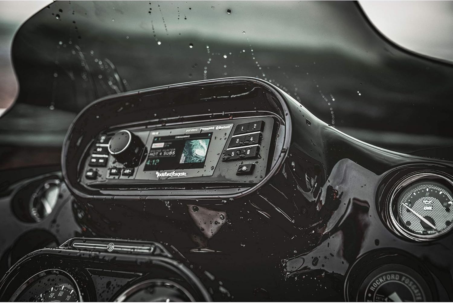 rockford fosgate harley stereo