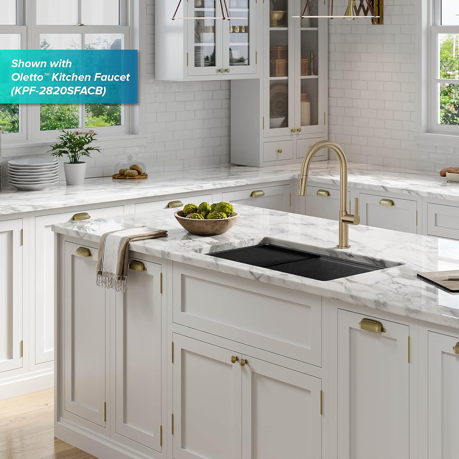 Promotional Items Kraus Kguw2 33mbl Bellucci Workstation Undermount Granite Composite Single Bowl Kitchen Sink With Accessories 33 Inch Metallic Black 100 Brand New With Original Quality Propangas Com Br