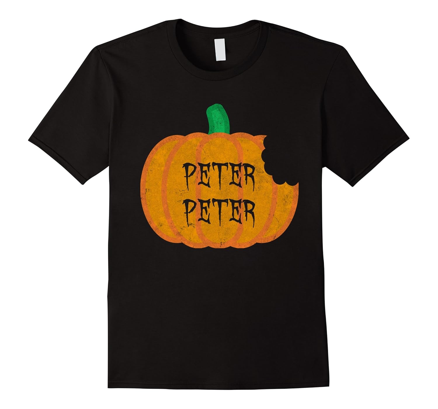 Peter Peter Pumpkin Eater Costume Funny Halloween T-Shirt-ANZ