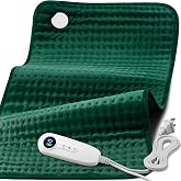 L Heating Pad for Back Pain Relief &amp; Period Cramps, Extra Large Electric Heating Pads for Women Legs Knee Feet Neck &amp; Shoulders, 17&rdquo;x33&rdquo; Oversized Heat Pad with Timer, Gifts for Women Mom Men Dad