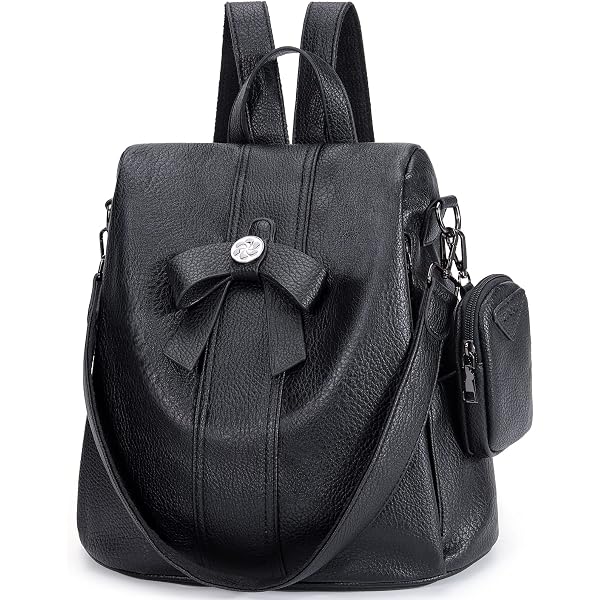 Osgoode Marley Cashmere Streetwear Black Leather Mini Backpack Osgoode Marley Small Organizer Backpack – The Covered Bridge  main image 2