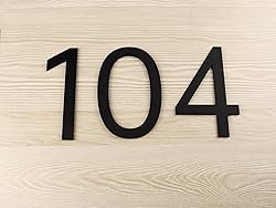 6"Self-adhesive House Numbers, House Numbers for