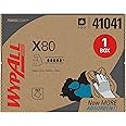 WypAll® PowerClean™ X80 Heavy Duty Cloths (41041), Brag Box, Extended Use Towels, Blue (160 Sheets/Pack, 1 Pack/Case, 160 She