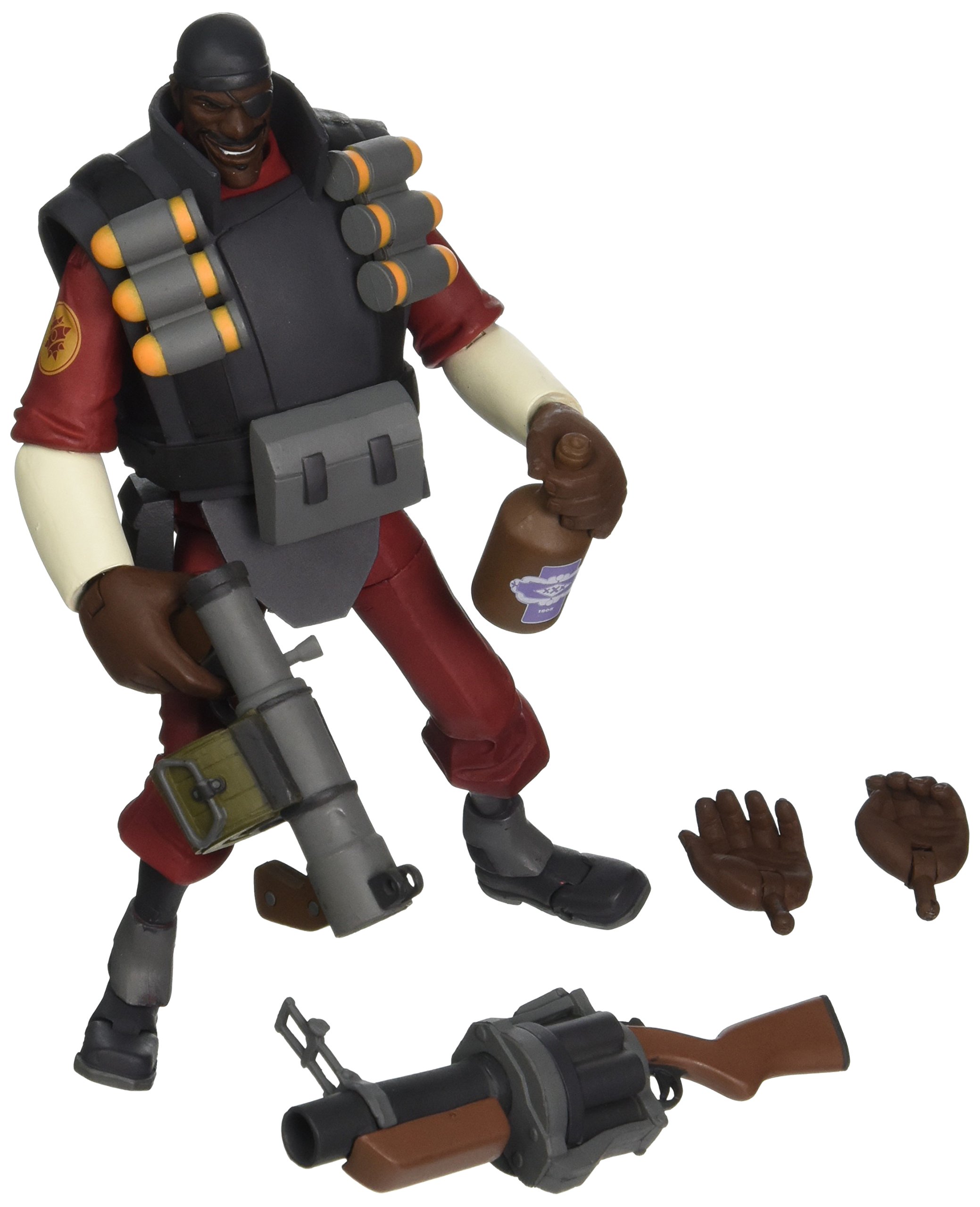 Demoman Team Fortress Neca Figures NECA Team Fortress Red Demoman