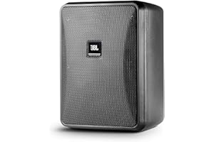 JBL Professional Control 25-1L Compact 8-Ohm Indoor/Outdoor Background/Foreground Speaker, Black, Sold as Pair