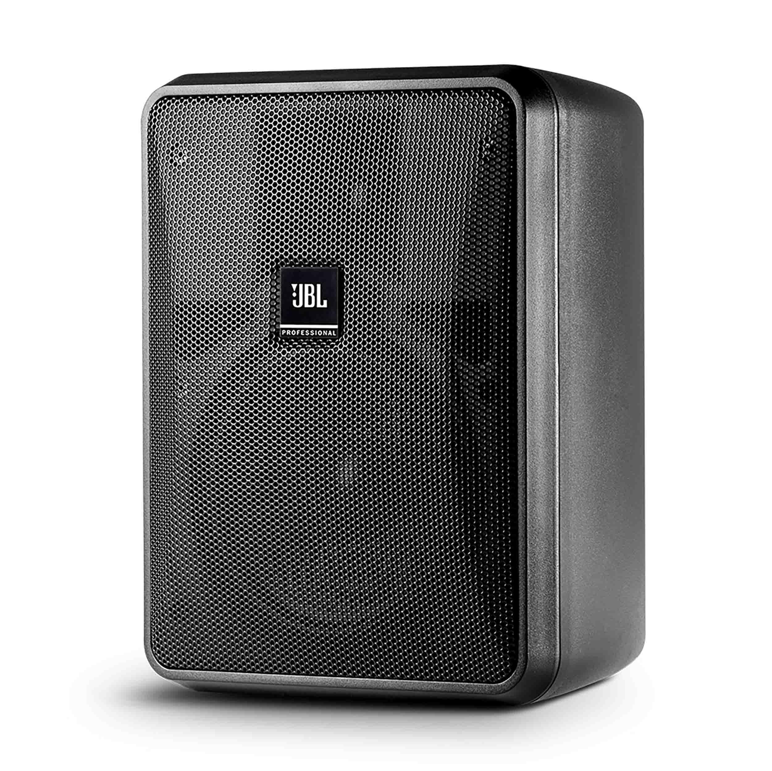 JBL Professional Control 25-1L Compact 8-Ohm Indoor/Outdoor Background/Foreground Speaker, Black, Sold as Pair
