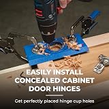 Kreg KHI Concealed Hinge Jig, Blue — Accurate Hinge Positioning view 2