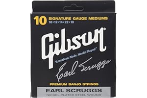 Gibson Gear Earl Scruggs Signature Banjo Strings, Medium