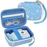 ANKHOH Kids Camera Case for Goopow/for Mgaolo/for CIMELR/for Seckton/for OZMI/for Dylanto Digital Camera Toys and Video Camcorder Storage Holder Organizer -Blue(Box only)