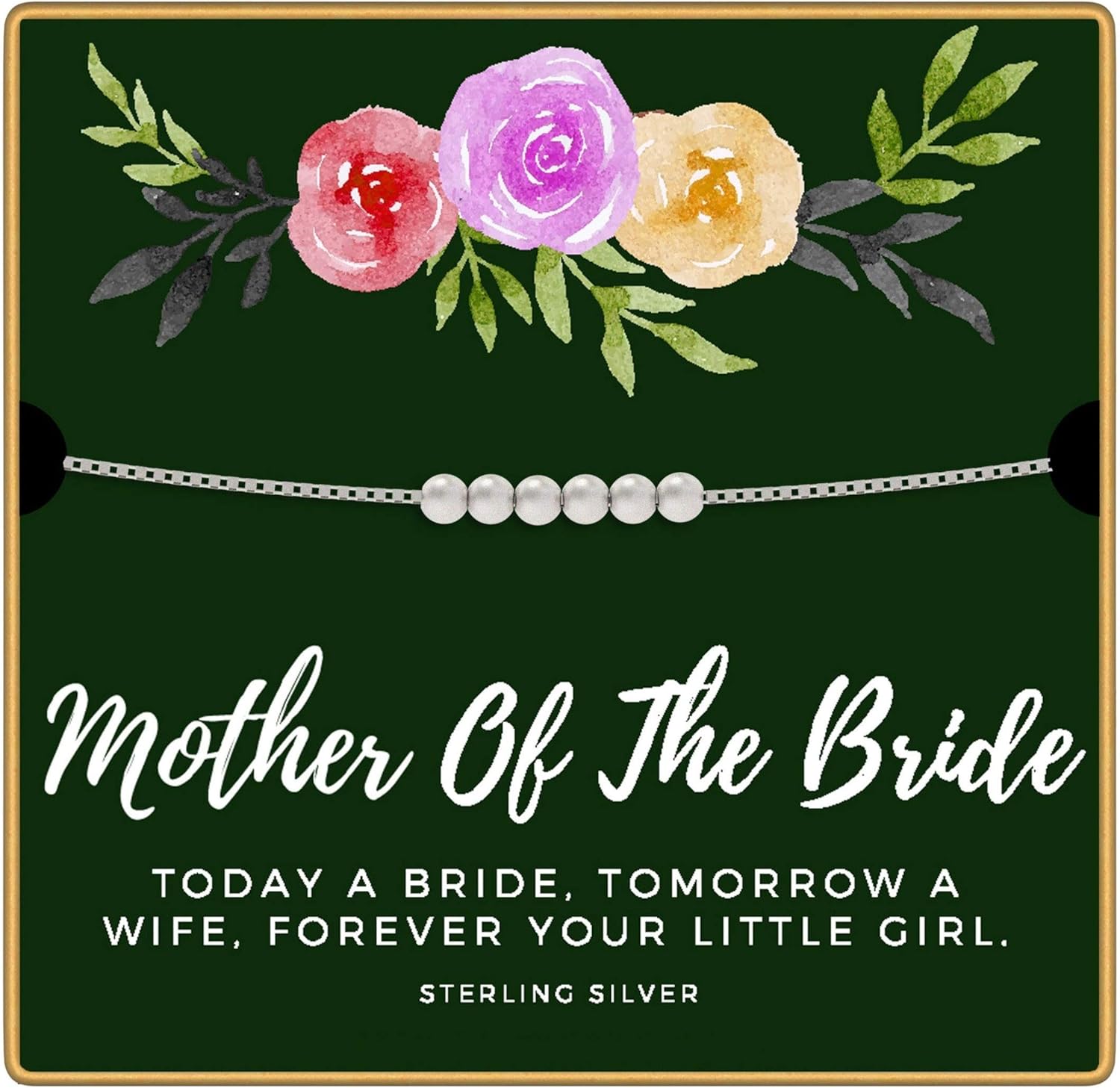 silver mother of the bride