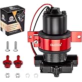 CarBole 110 GPH Electric Performance Fuel Pump DC 12V with Mounting Bracket | Universal 13-14 psi gasoline transfer pump