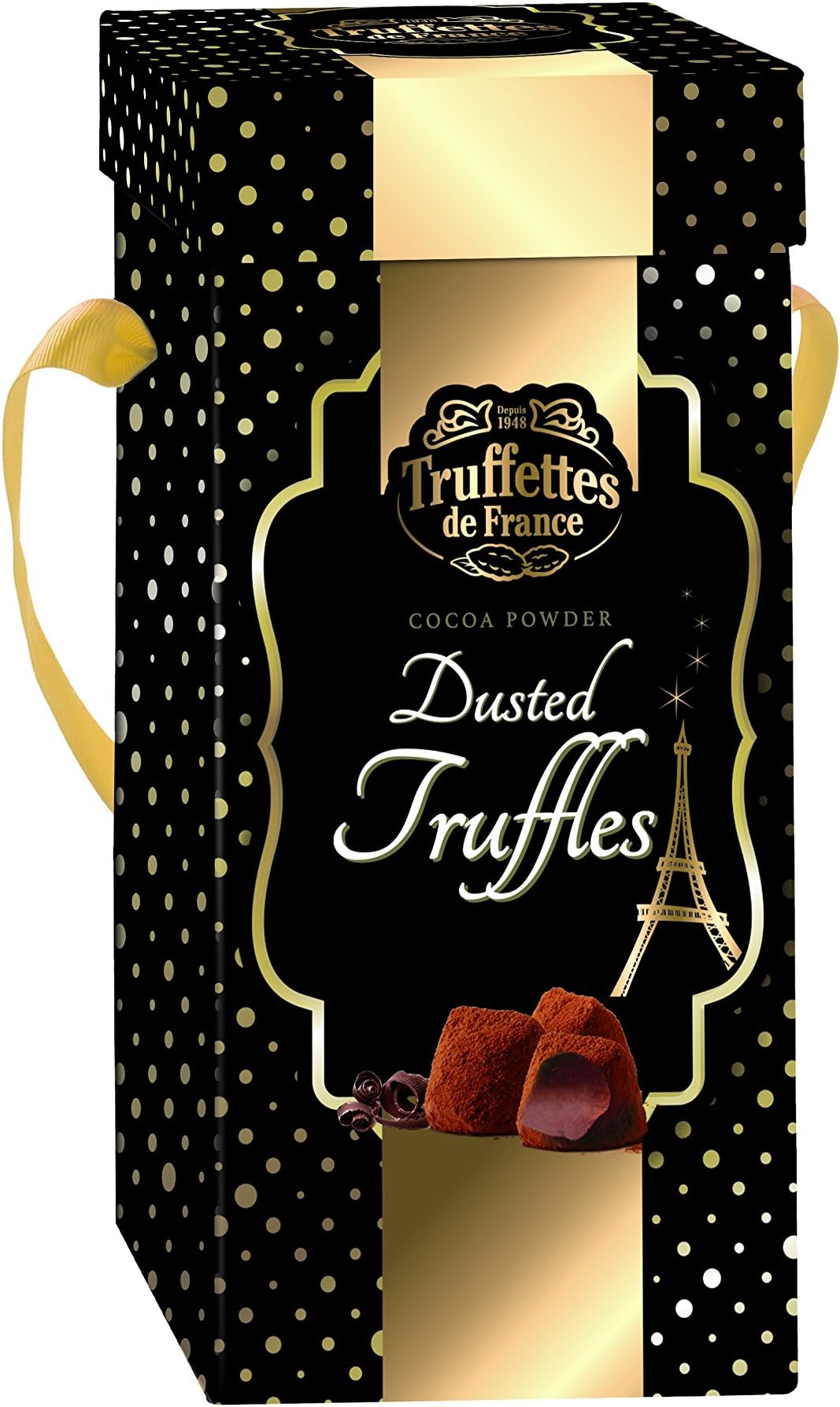 CHOCMOD Cocoa Dusted Truffles Tall Box, 500 g